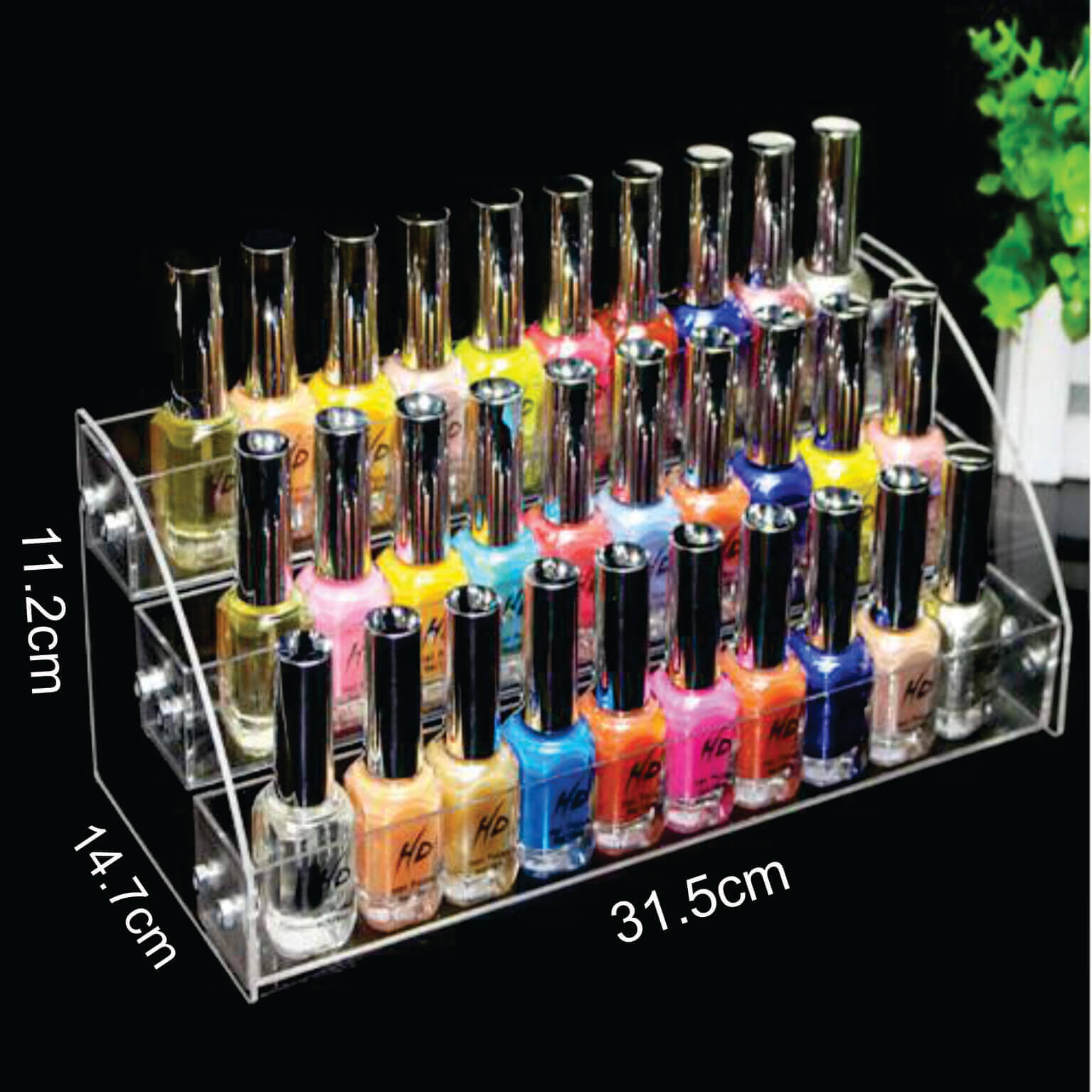 Kệ Nail Để Bàn 3 Tầng