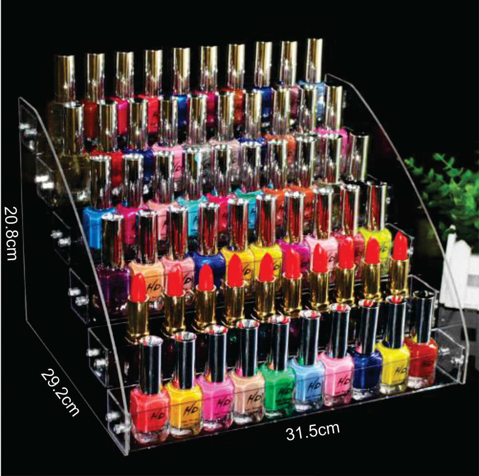 Kệ Nail Để Bàn 6 Tầng