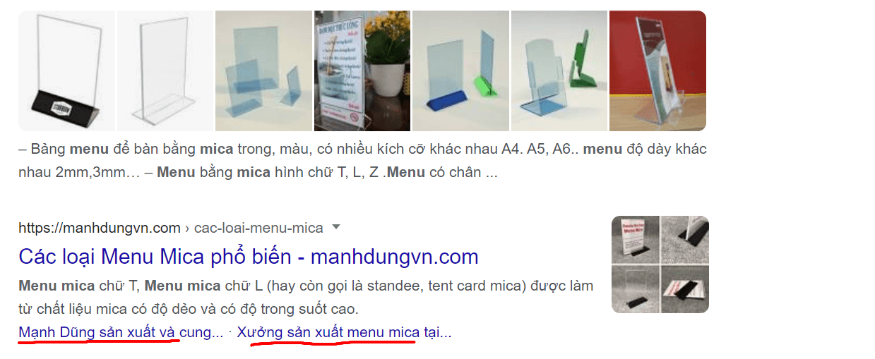 địa chỉ mua đế kẹp menu tại tp hcm